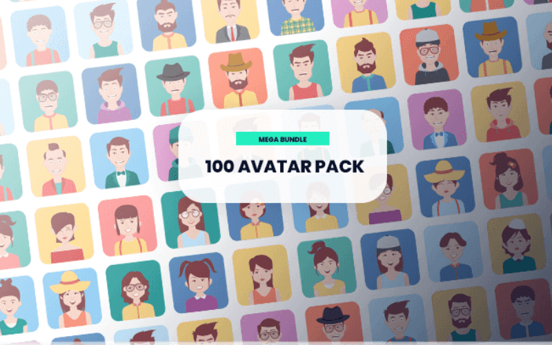 9 Avatar Icons Pack